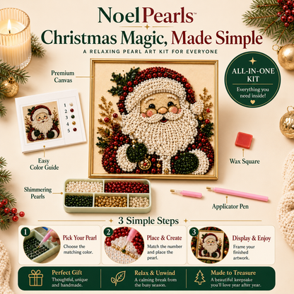 NoelPearls™ - 3D Christmas Pearl Art Kit