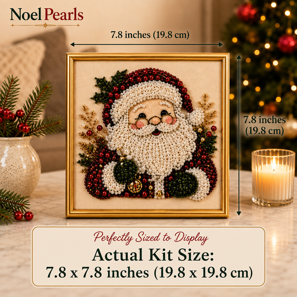 NoelPearls™ - 3D Christmas Pearl Art Kit